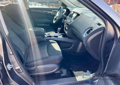 2017 Nissan Pathfinder Sv z USA, uszkodzony, nr VIN 5N1DR2MM2HC664175